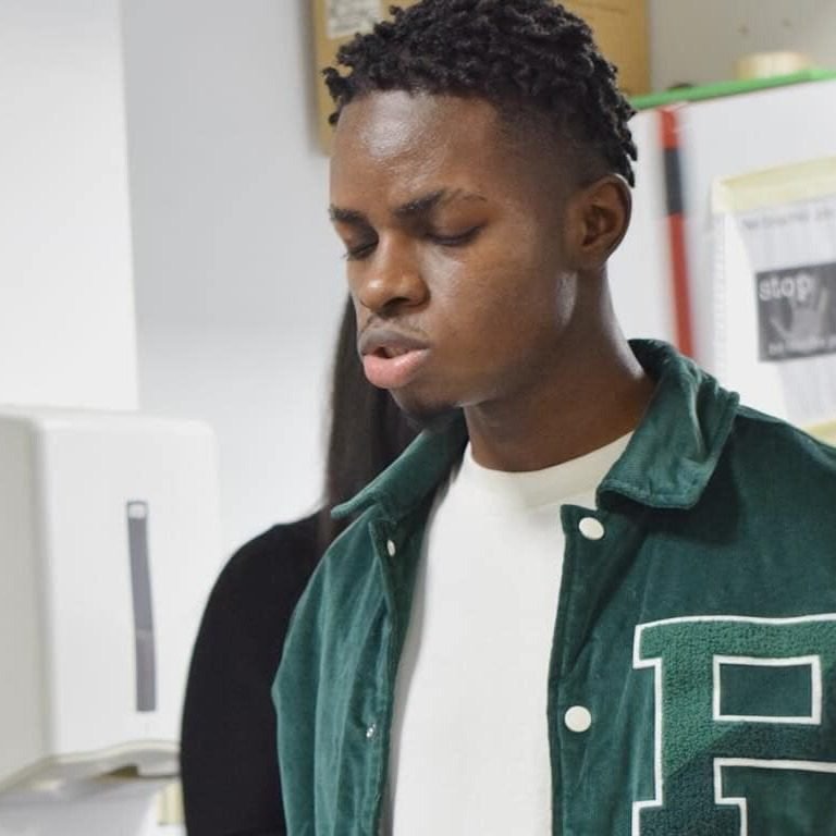 David Kimwesa deep in thought